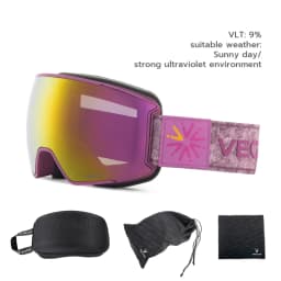 VECTOR Ski Goggles Men Snowboard Glasses Women Winter Outdoor Snow Sunglasses UV400 Double Layers Lens Anti-Fog Skiing Goggles