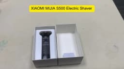 MIJIA S500 Electric Shaver Dry Wet Shaving Triple Blade Trimmer Beard Floating Head Men's Shaver Electric Razors Machine