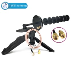 16dBi 2.4GHz WIFI Yagi Directional Antenna Enhanced Signal Notebook Desktop PC Computer USB Wireless Network Card PCIE Adapter