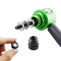 M3M4M5M6M8 Electric Rivet Gun Rivet Nut Gun Drill Bit Adapter Insert Nut Pull Riveting Tool, For Electric Drill/Hand Wrench