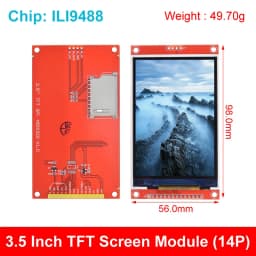 TFT Display 0.96/1.3/1.44/1.8/2.4/2.8/3.5 Inch TFT Full Color Screen LCD Module ST7735 ILI9341 Driver Interface SPI for Arduino