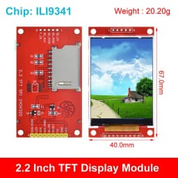 TFT Display 0.96/1.3/1.44/1.8/2.4/2.8/3.5 Inch TFT Full Color Screen LCD Module ST7735 ILI9341 Driver Interface SPI for Arduino
