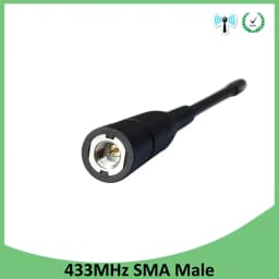 Eoth Whip 433MHz Antenna 16cm SMA Male Connector Walkie Talkie Antenna 433 MHz Directional IoT Waterproof Antene for Wireless