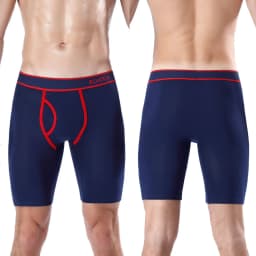 2026 New Style Cotton Fly Boxer Long Leg Underwear For Man Shorts Big Size And Panties Homme Luxury Brand Boxerhomme Underpants