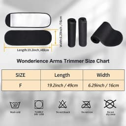 Arm Trimmers for Women Sauna Sweat Arm Shaper Bands 1pc