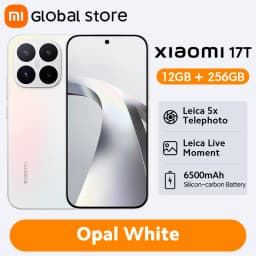 New Xiaomi 17T 5G Smartphone Global Version 12GB RAM 6500mAh 67W Charging 6.59' Eye-care Display MTK Dimensity 8500-Ultra 50MP