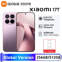 New Xiaomi 17T 5G Smartphone Global Version 12GB RAM 6500mAh 67W Charging 6.59' Eye-care Display MTK Dimensity 8500-Ultra 50MP