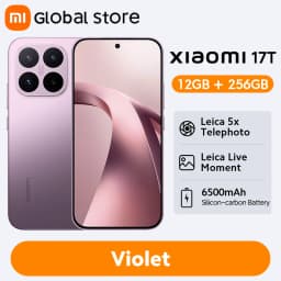 New Xiaomi 17T 5G Smartphone Global Version 12GB RAM 6500mAh 67W Charging 6.59' Eye-care Display MTK Dimensity 8500-Ultra 50MP