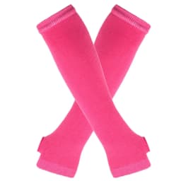 Fashion Women Emo Gloves Lady Striped Elbow Gloves Warmer Knitted Long Fingerless Gloves Elbow Mittens Christmas Acces Gifts