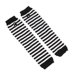 Fashion Women Emo Gloves Lady Striped Elbow Gloves Warmer Knitted Long Fingerless Gloves Elbow Mittens Christmas Acces Gifts