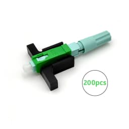 FTTH 58MM Fixed-length Block LX58 Single-Mode SC UPC APC Fast Connector FTTH Tool fiber optic connector 50,100,200pcs Lot