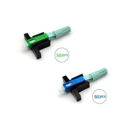 FTTH 58MM Fixed-length Block LX58 Single-Mode SC UPC APC Fast Connector FTTH Tool fiber optic connector 50,100,200pcs Lot