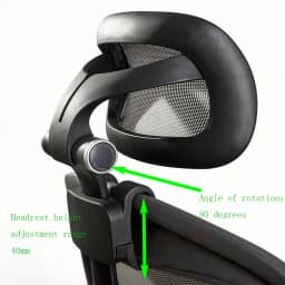 New Headrest for Herman Miller Classic and remastered Aeron office Chair Black/Graphite Color. Headrest ONLY - Chair Not Include
