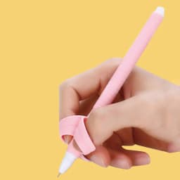 Kids Pen Grip Posture Corrector – Silicone Pencil Holder for Children, Ergonomic Writing Aid Tool for Handwriting Practice