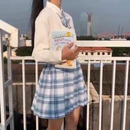 ZOKI Plaid Women Pleated Skirt Bow Knot Summer High Waist Preppy Girls Dance Mini Skirt Cute A Line Harajuku Sexy Japan Faldas