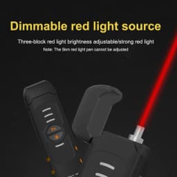Handheld Optical Power Meter 5-30MW Fiber Optic Tester Pen VFL Red Light Optical Fiber Optic 5-30km Visual Fault Locator