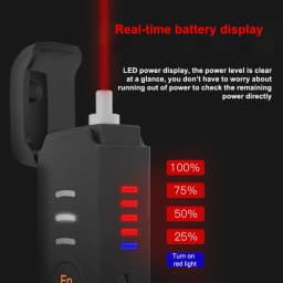 Handheld Optical Power Meter 5-30MW Fiber Optic Tester Pen VFL Red Light Optical Fiber Optic 5-30km Visual Fault Locator