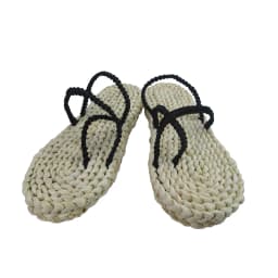 Brdwn Luffy Cosplay shoes straw sandals Slippers