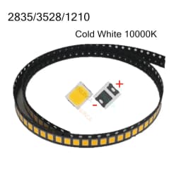 100pcs High Brightness 2835 SMD LED Chip 0.5W 1W 12V 18V 9V 6V 3V 36V Cool Cold Nature White LED 3000K 4000K 6000K 9000K