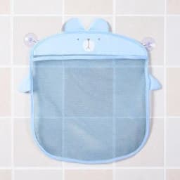 Baby Bath Toys Organizer Quick Dry Toddlers Mesh Net Bag for Bathroom Toy Storage Cartoon Shape Sand Beach Toys Storage Holder