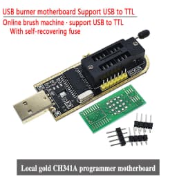 XTW100 CH341A USB Programmer with Software Driver 24 25 Series EEPROM Flash BIOS SPI FLASH Motherboard Multifunctional upgrade