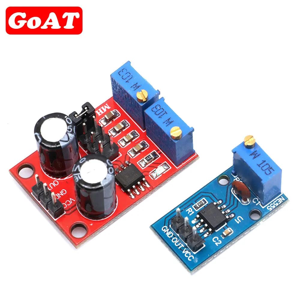 1PCS NE555 pulse frequency, duty cycle adjustable module,square/rectangular wave signal generator,stepping motor driver