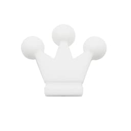 Cute-Idea 10PCs Silicone Crown Beads Baby Teething Chewable Teether DIY Baby Pacifier Chain chew Toys Accessories Baby Products