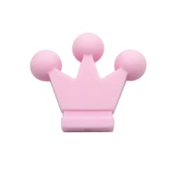 Cute-Idea 10PCs Silicone Crown Beads Baby Teething Chewable Teether DIY Baby Pacifier Chain chew Toys Accessories Baby Products