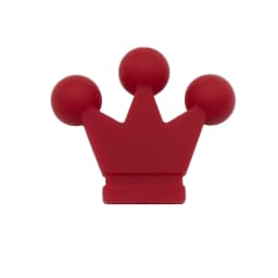 Cute-Idea 10PCs Silicone Crown Beads Baby Teething Chewable Teether DIY Baby Pacifier Chain chew Toys Accessories Baby Products