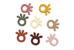 1PC Infant Baby Teether Toys Soft Silicone For Newborn Molar Baby Healthy Nursing Teething Pendant Baby Accessories