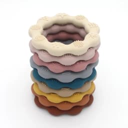 1PC Infant Baby Teether Toys Soft Silicone For Newborn Molar Baby Healthy Nursing Teething Pendant Baby Accessories