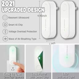 New Zai Xiao Ultrasonic Insect Repellent Electronic Mosquito Repellent Mice Spider Cockroach Portable Insecticide Pest Control