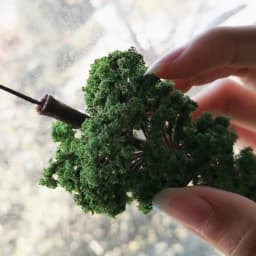 1:87 Scale Model Pine Trees Cedar Landscape Miniature Train Railway Layout Scenery Dioramas Diy Window Christmas Day Decoration