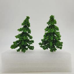 1:87 Scale Model Pine Trees Cedar Landscape Miniature Train Railway Layout Scenery Dioramas Diy Window Christmas Day Decoration