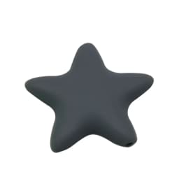 Cute-idea 10 pcs Star Silicone Beads Baby Food Grade Teethers DIY Baby Teething Toys For Pacifier Chain Necklace Accessories