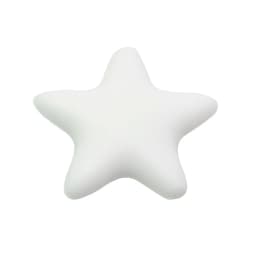 Cute-idea 10 pcs Star Silicone Beads Baby Food Grade Teethers DIY Baby Teething Toys For Pacifier Chain Necklace Accessories