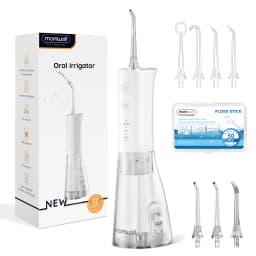 Electric Water Flosser Rechargeable Water Flossers for Teeth Clean Waterproof Flosser Portable Oral Irrigator 300ML Home Travel