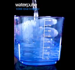 10 levels 20-120PSI Oral Irrigator Power water Floss, Dental Irrigator Hygiene Water Flosser with 5 nozzles