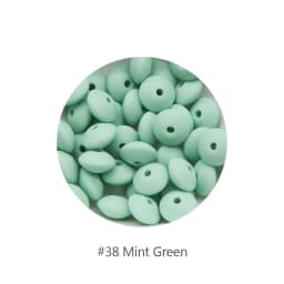 Cute-idea Baby Silicone Lentils Beads 100Pcs Baby Abacus Lentils teething beads infant Pacifier Chain Care toys Accessories gift