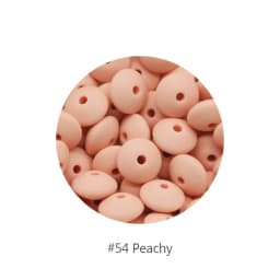 Cute-idea Baby Silicone Lentils Beads 100Pcs Baby Abacus Lentils teething beads infant Pacifier Chain Care toys Accessories gift