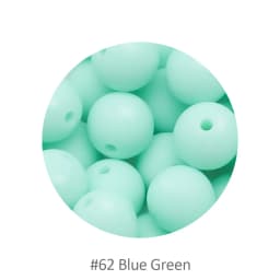 Cute-Idea 50Pcs Silicone Beads 9mm Baby Chewable Rounds Pearl Teether Infants Pacifier Pendant Toys Accessories Baby Products