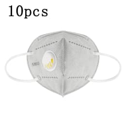 Reusable KN95 Face Mask Respirator 5 Layer Protection Anti-dust FFP2 Mask Face Protective With Breathing Valve PM044