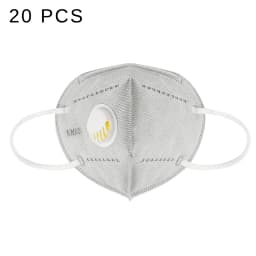 Reusable KN95 Face Mask Respirator 5 Layer Protection Anti-dust FFP2 Mask Face Protective With Breathing Valve PM044