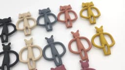New Kids Teething Silicone Nursing Teether Gifts Newborn Dental Care Durable Teether Toys Teething Infant Chewing Toy Baby Stuff