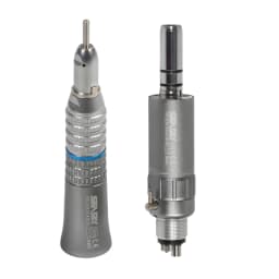 NSK Style Dental Contra Angle Straight Air Motor Handpiece 2/4-Hole E-type Connector