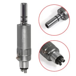NSK Style Dental Contra Angle Straight Air Motor Handpiece 2/4-Hole E-type Connector