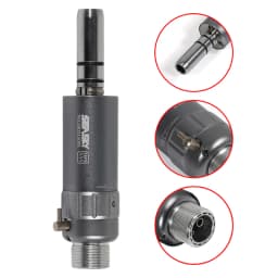 NSK Style Dental Contra Angle Straight Air Motor Handpiece 2/4-Hole E-type Connector