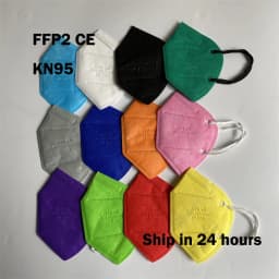 masks ffp2 face masks KN95 colors security protection masks n k 95 ffp 2 originais 5ply mask pff2 n95 mascarilla fpp2 homologada