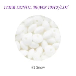Cute-Idea 10pcs 12MM Silicone Letters Beads Baby Teething DIY English Alphabet Letter pearl teether BPA Free Baby Shower Gifts