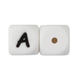Cute-Idea 10pcs 12MM Silicone Letters Beads Baby Teething DIY English Alphabet Letter pearl teether BPA Free Baby Shower Gifts